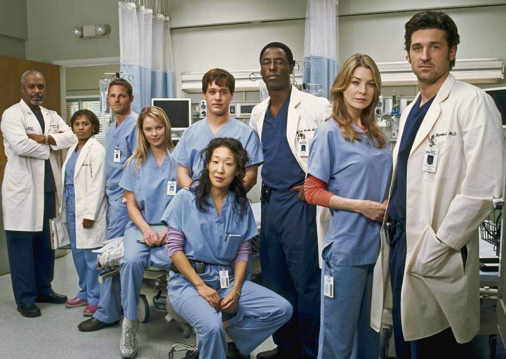 grey’s anatomy pôster de divulgação da série grey's anatomy