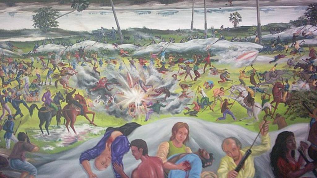 jenipapo Pintura retratando a batalha do Jenipapo, disponível no museu que está no monumento em Campo Maior