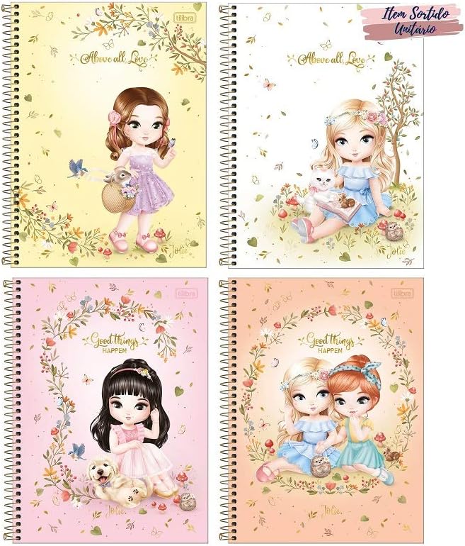 caderno jolie