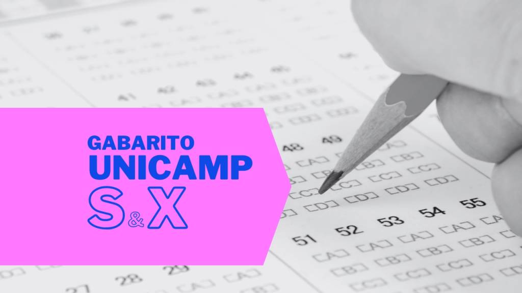 Gabarito Unicamp 2025 prova S e X: confira correção extraoficial