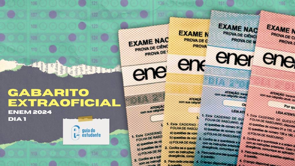 Gabarito Enem 2024: veja correção extraoficial do primeiro dia