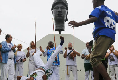 Monumento a Zumbi dos Palmares no Rio de Janeiro