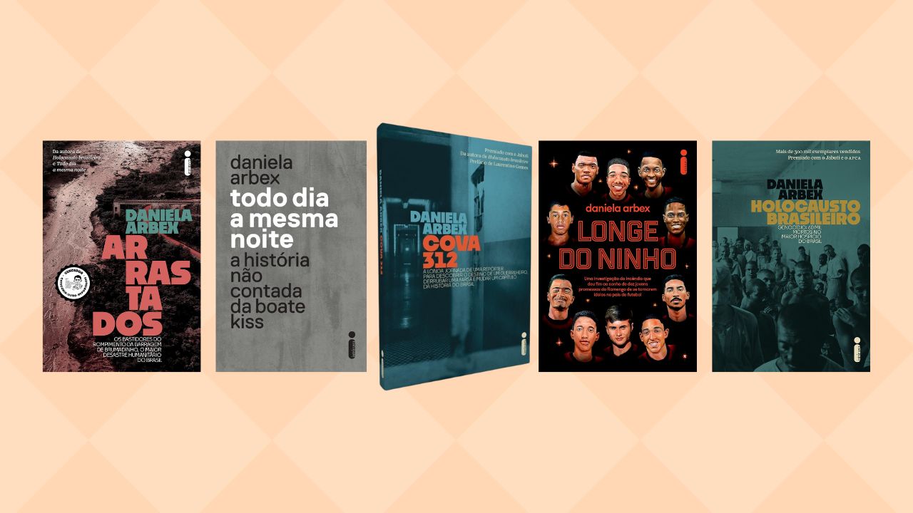 5 livros de Daniela Arbex