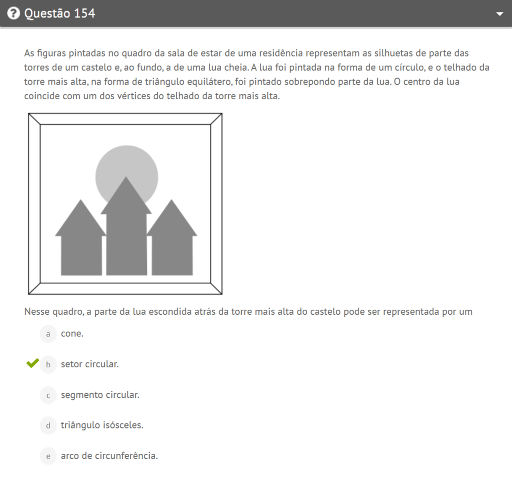 Questão 154 da prova azul do Enem 2023