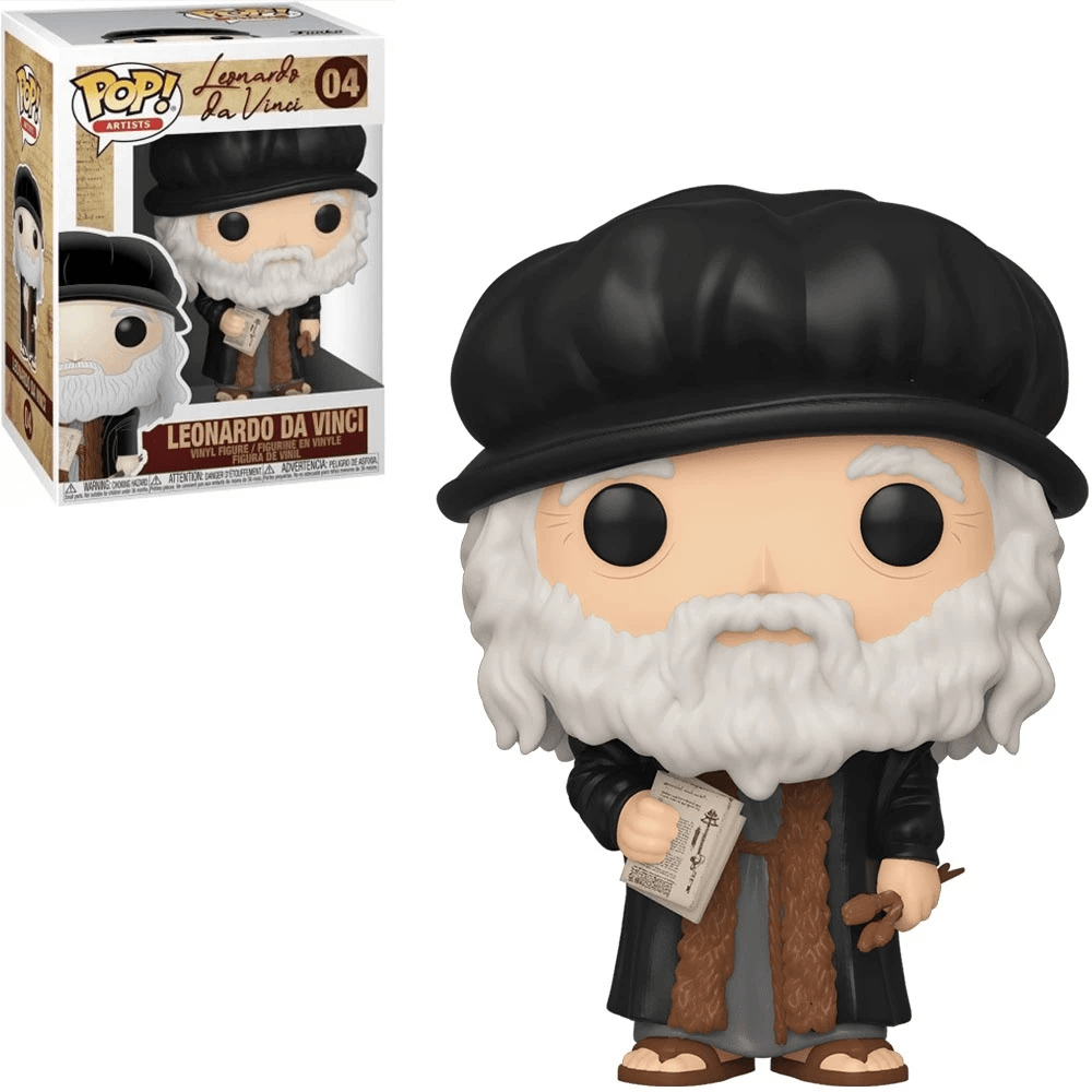 Funko Pop do Leonardo da Vinci