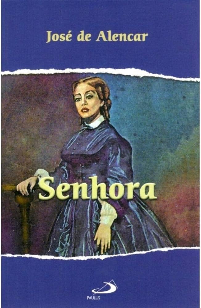 Capa do livro "Senhora", de José Alencar