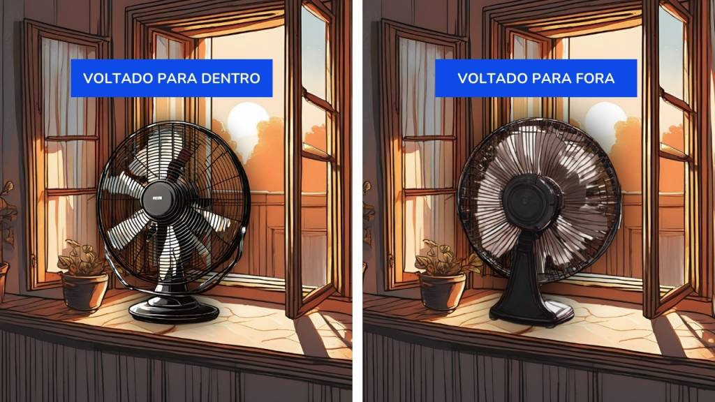 Ventilador voltado para fora resfria mais o ambiente? A Física responde!