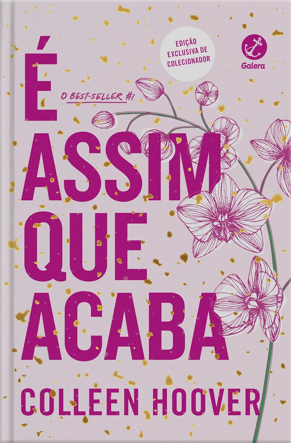 Capa do livro "É assim que acaba"