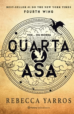 Capa do livro "Quarta Asa"