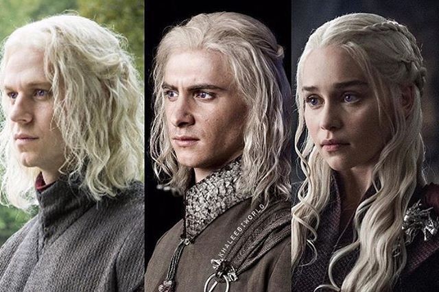 13c2b9ede261d0382204b3db5ec2b065 Os irmãos Rhaegar, Viserys e Daenerys Targaryen, da série Game of Thrones