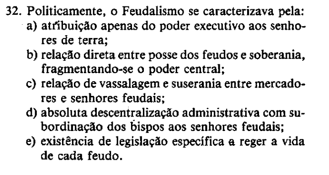 questao-32 Print da questão 32 da prova da Fuvest de 1978